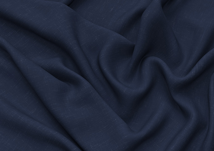Norleigh, Indigo - Twist&Fit Roman Blind - Image 4
